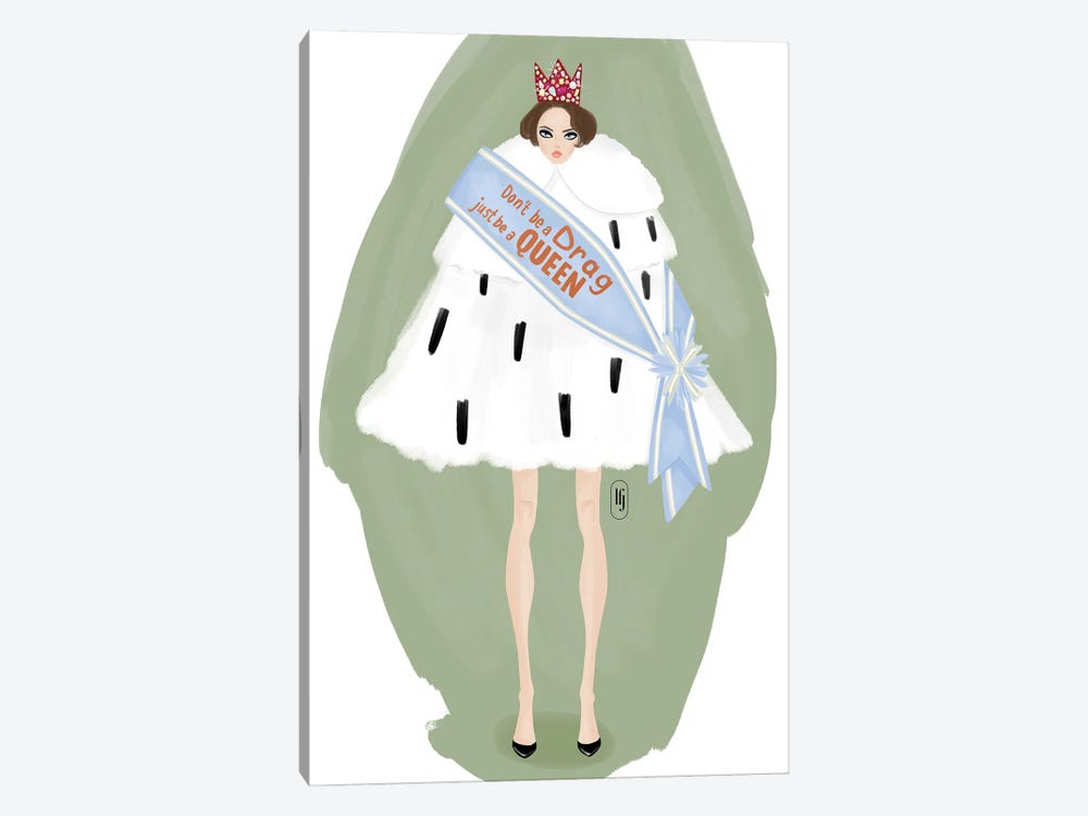 Fashion Queen by La femme Jojo 1-piece Canvas Print