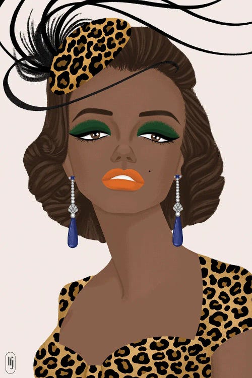 Modern Marilyn Leopard Print