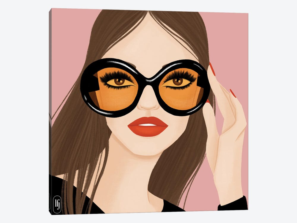 Prada Sunglasses by La femme Jojo 1-piece Canvas Art