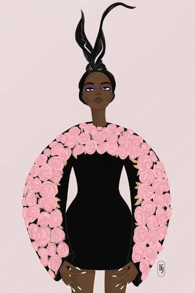 Fine Art Print: Haute Couture Bunny by La femme Jojo