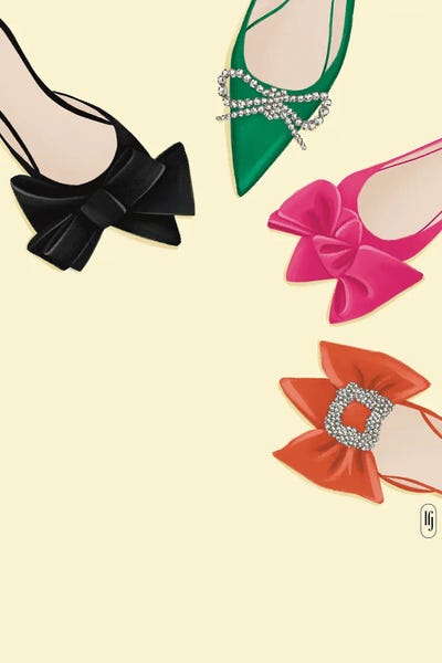 Fashion Lover: Bow Shoes by La femme Jojo