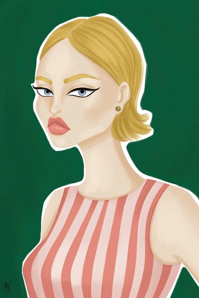 Fashion Lover: Pink Stripes by La femme Jojo