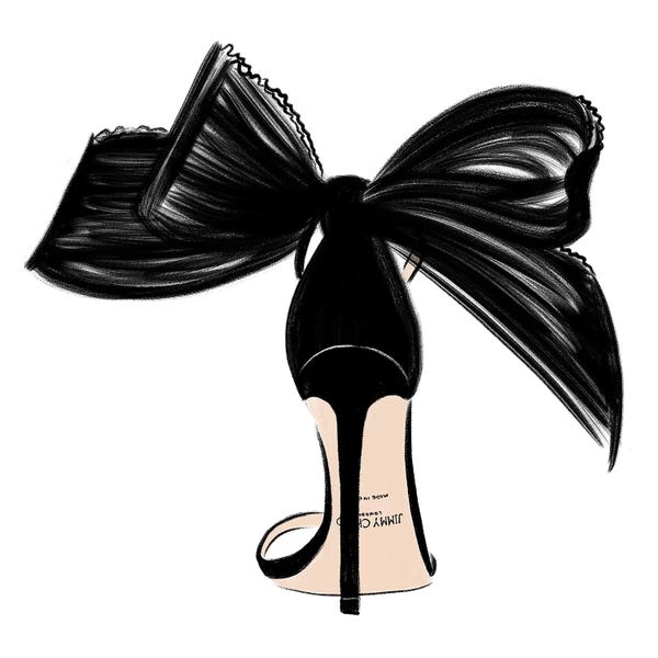 Glam Bedroom: Bow Heel by La femme Jojo