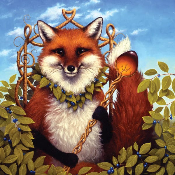Foxes: Fox Treasures by Lisa Falkenstern