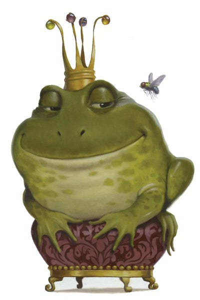 Frogs: Frog Prince II by Lisa Falkenstern