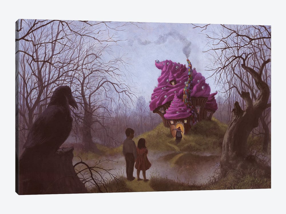 Hansel and Gretel by Lisa Falkenstern 1-piece Canvas Print
