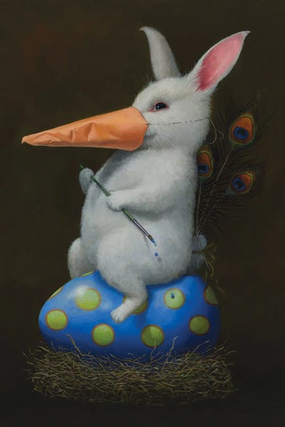 Peacocks: Masquerade by Lisa Falkenstern