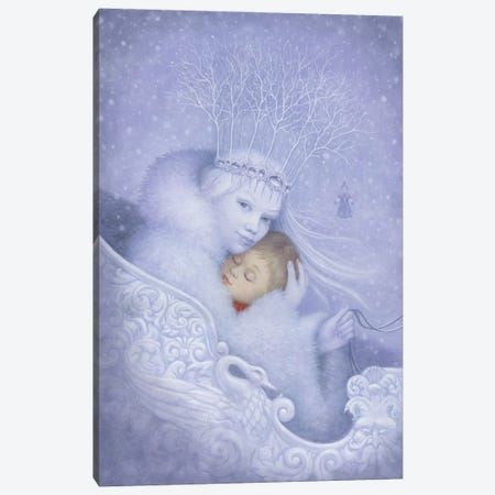 Snow Queen Canvas Print #LFK32} by Lisa Falkenstern Canvas Art