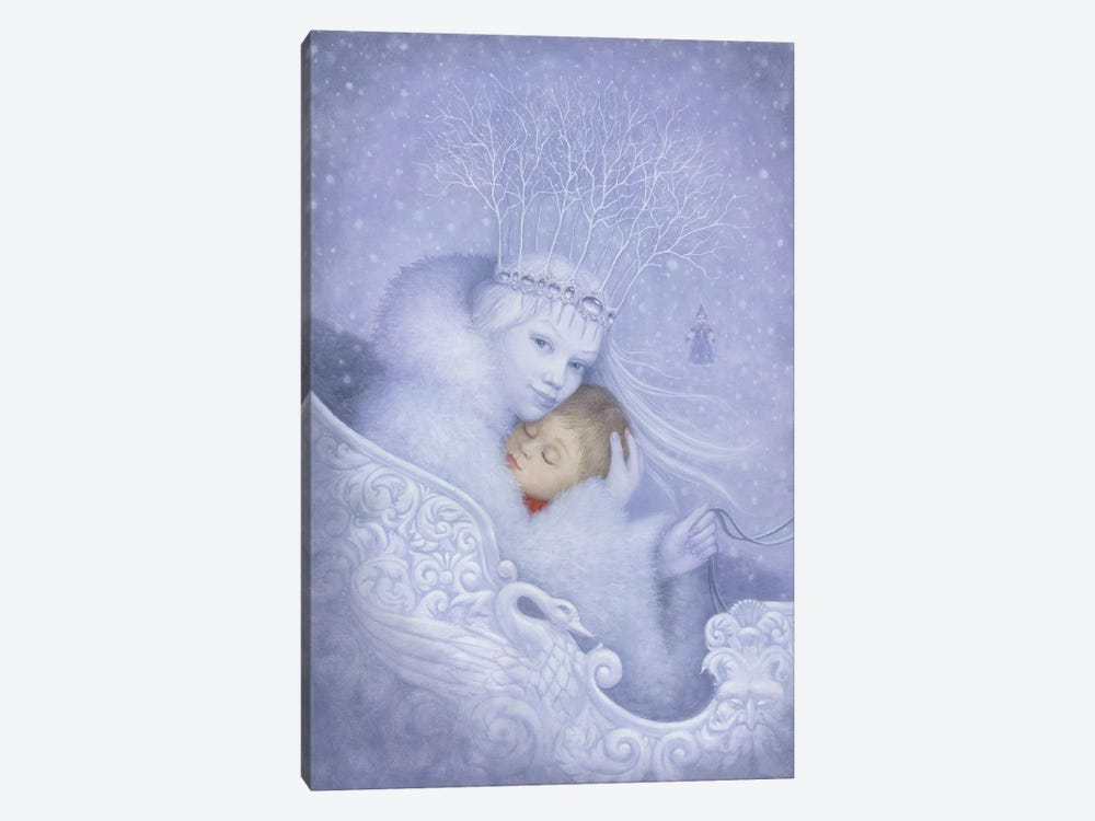Snow Queen by Lisa Falkenstern 1-piece Canvas Artwork