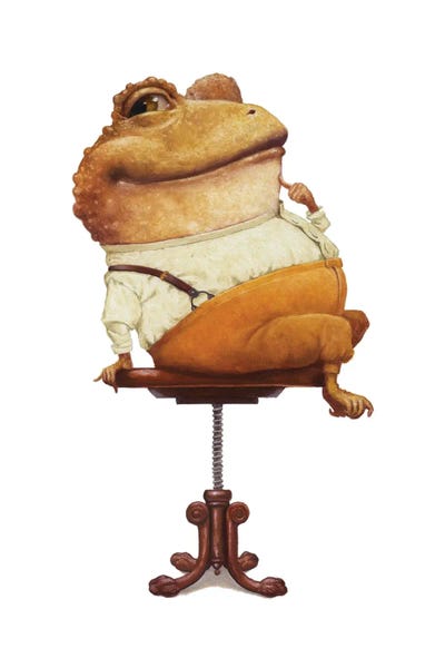 Frogs: Toadstool by Lisa Falkenstern