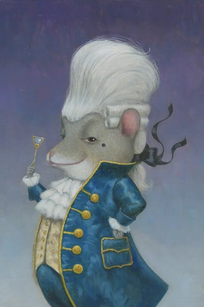 Mice: Wig Mouse by Lisa Falkenstern