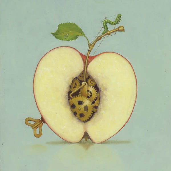 Whimsical Steampunk: Apple by Lisa Falkenstern