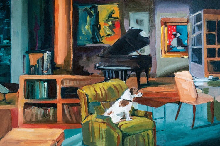 Frasier's Apartment Art Print by Liz Frankland | iCanvas