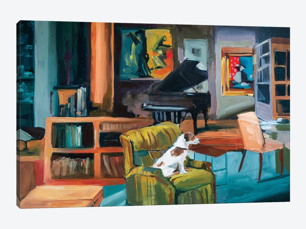 Frasier's Apartment by Liz Frankland 1-piece Art Print