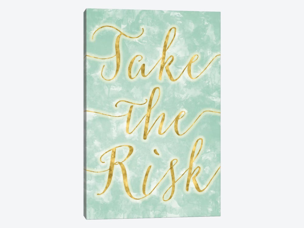 Take The Risk by 5by5collective 1-piece Canvas Wall Art
