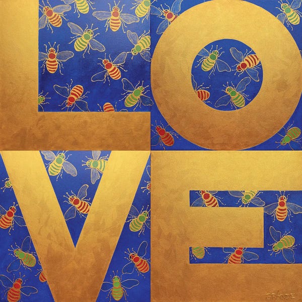 Bees: Love Bees by Alla GrAnde