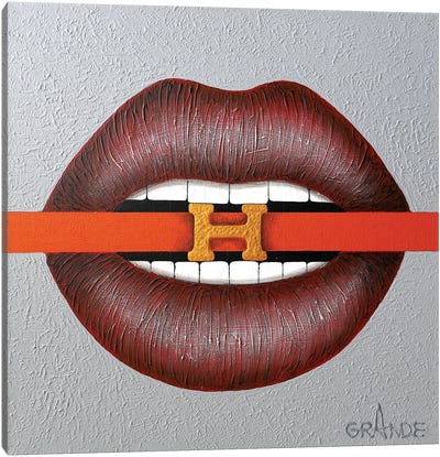 Love Hermes Belt Canvas Art Print - Alla GrAnde