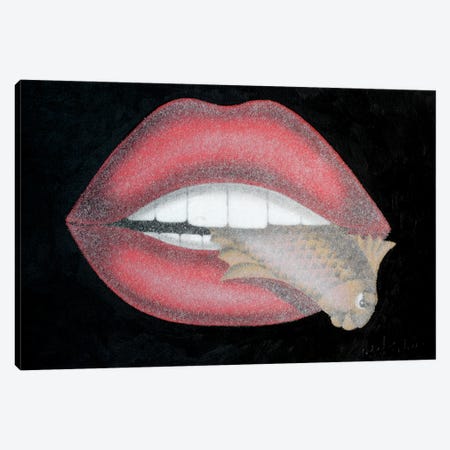 Goldfisch Of Desires Canvas Print #LGA141} by Alla GrAnde Canvas Art