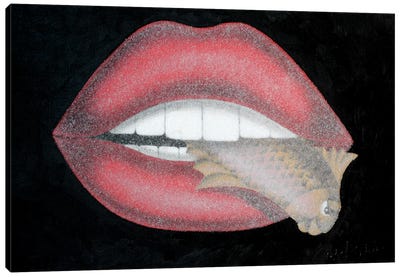 Goldfisch Of Desires Canvas Art Print - Alla GrAnde