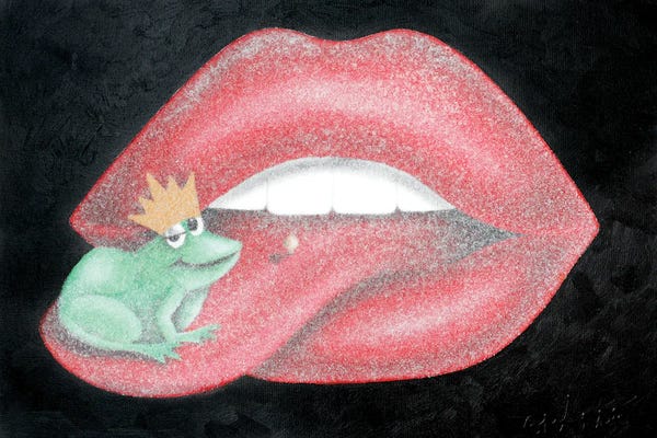 Frogs: Kiss The Frog by Alla GrAnde