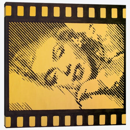 Homage To Marilyn Monroe II Canvas Print #LGA152} by Alla GrAnde Art Print