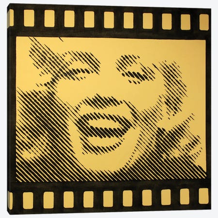 Homage To Marilyn Monroe III Canvas Print #LGA153} by Alla GrAnde Canvas Art Print