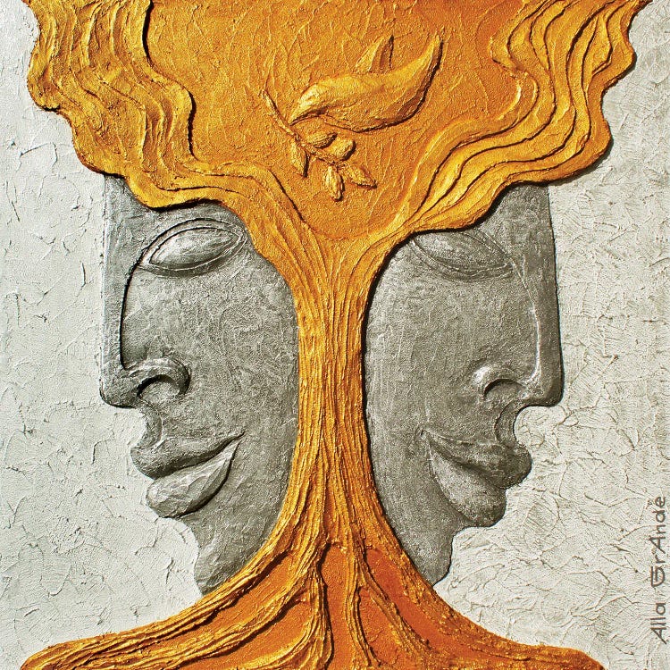 Tree Of Peace by Alla GrAnde wall art