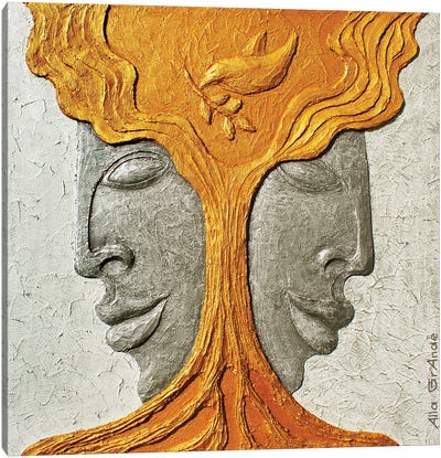 Tree Of Peace Canvas Art Print - Alla GrAnde