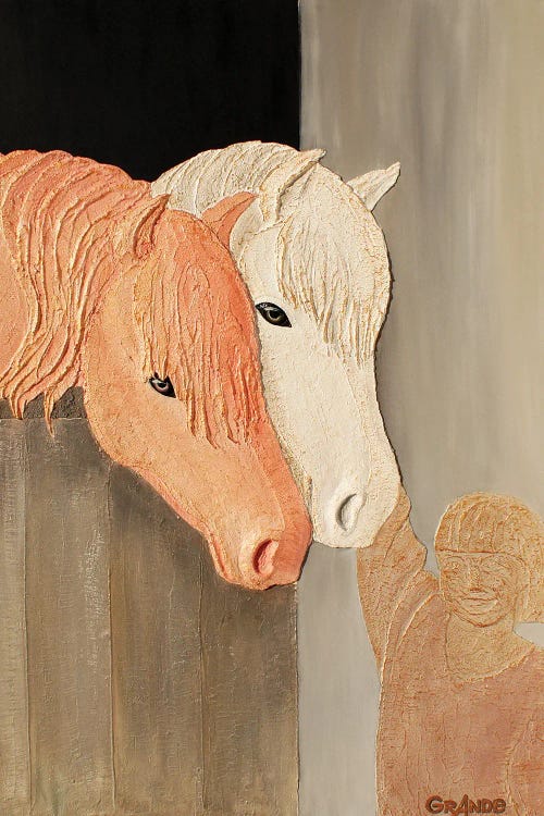 Friends by Alla GrAnde wall art
