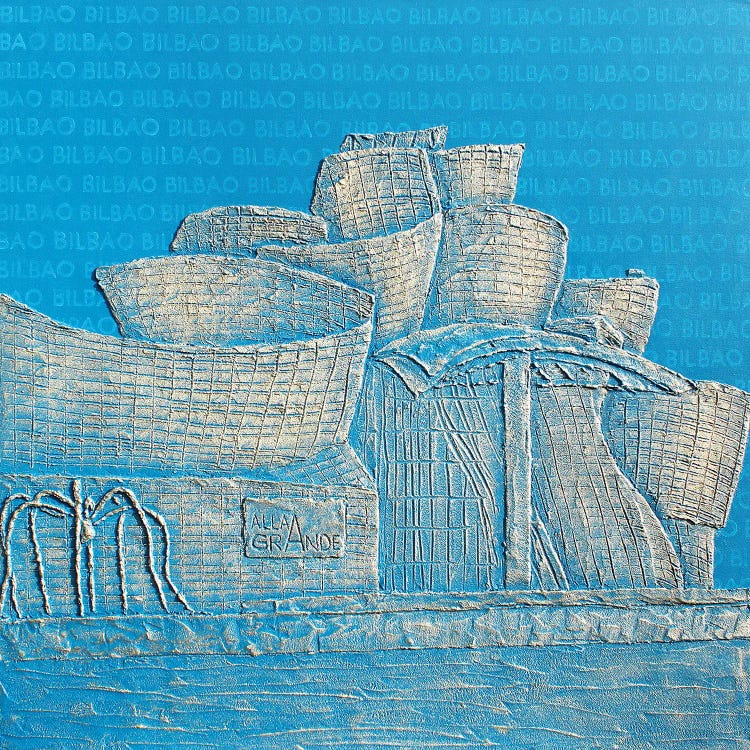 Guggenheim Museum Bilbao by Alla GrAnde wall art