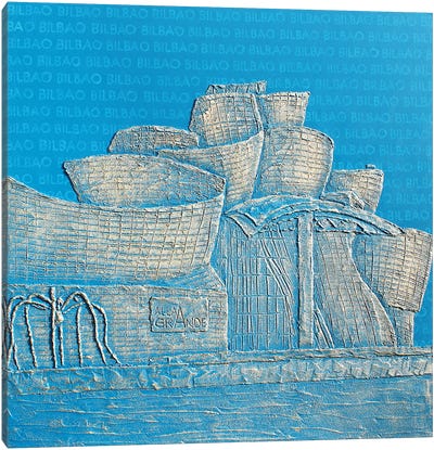 Guggenheim Museum Bilbao Canvas Art Print - Alla GrAnde