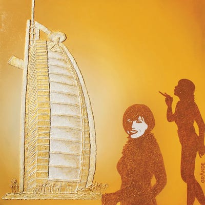 The Vision by Alla GrAnde framed wall art