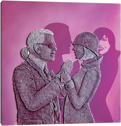 The Second Vision Canvas Art Print - Karl Lagerfeld