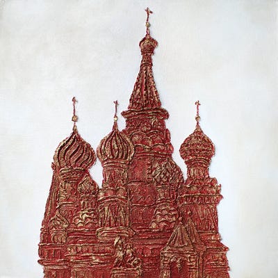 St. Basils Cathedral by Alla GrAnde art print