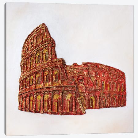 The Colosseum Canvas Print #LGA202} by Alla GrAnde Art Print