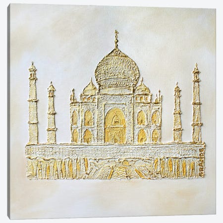 The Taj Mahal Canvas Print #LGA203} by Alla GrAnde Art Print