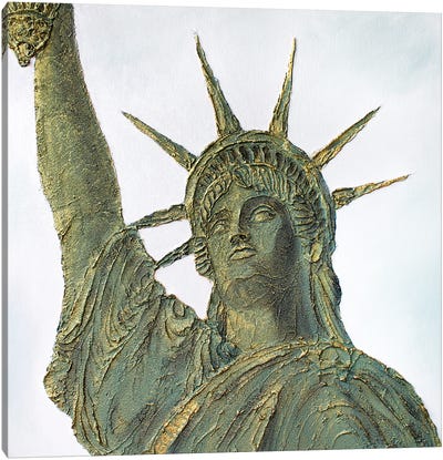 The Statue Of Liberty Canvas Art Print - Alla GrAnde