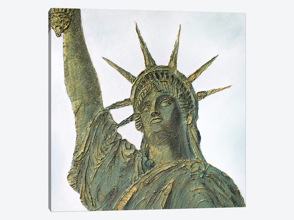 The Statue Of Liberty by Alla GrAnde 1-piece Canvas Print