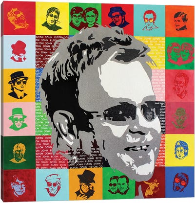 Circle Of Life - Elton John Canvas Art Print - Elton John
