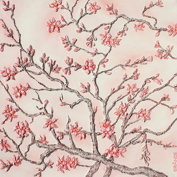 Almond Blossoms: Almond Tree by Alla GrAnde