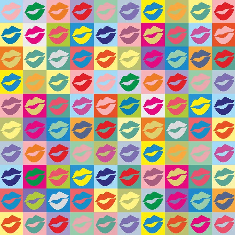 Many Kisses by Alla GrAnde wall art