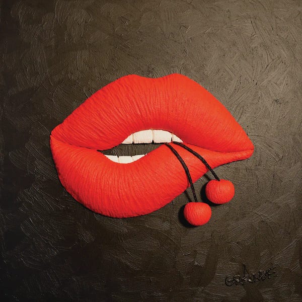 Lips: Love Cherry Lips by Alla GrAnde