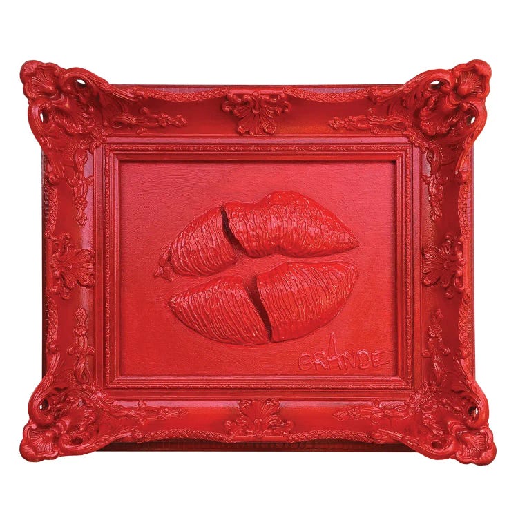 Unrealized Kiss by Alla GrAnde wall art