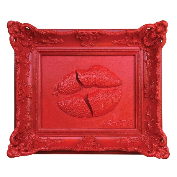 Lips: Unrealized Kiss by Alla GrAnde