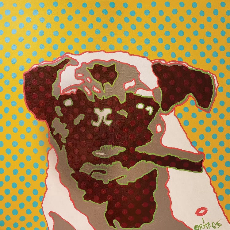 Pug Boss by Alla GrAnde wall art