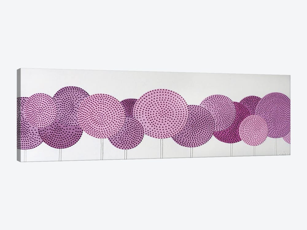 Allium Pink Pearls by Alla GrAnde 1-piece Canvas Art