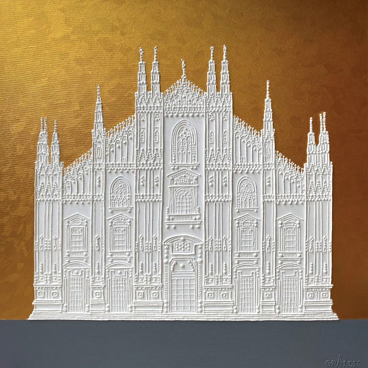 The Milan Cathedral by Alla GrAnde wall art