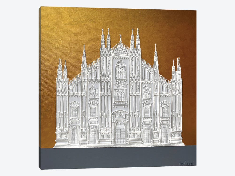 The Milan Cathedral by Alla GrAnde 1-piece Art Print