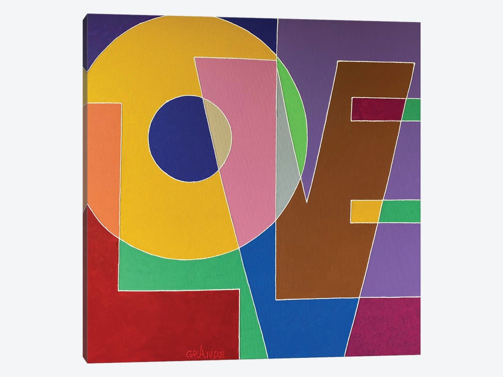 All You Need Is Love by Alla GrAnde 1-piece Canvas Artwork