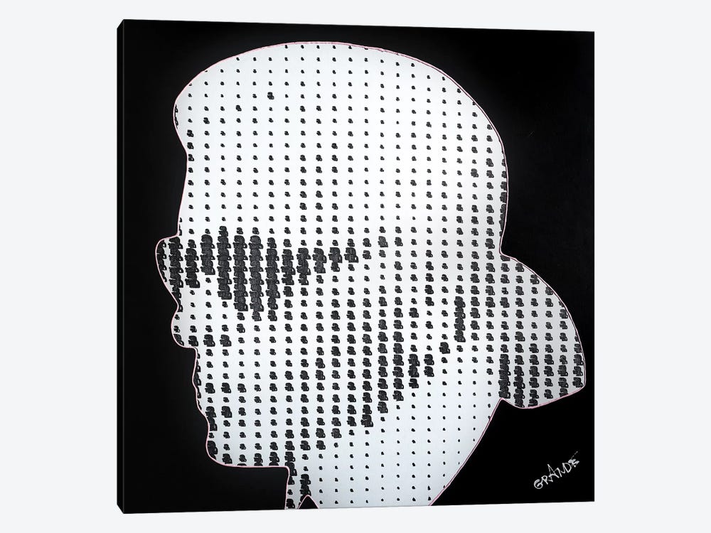 Thousand Dots Of Karl by Alla GrAnde 1-piece Canvas Artwork